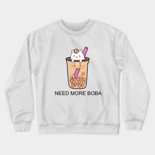 Unicorn Needs More Boba! Crewneck Sweatshirt